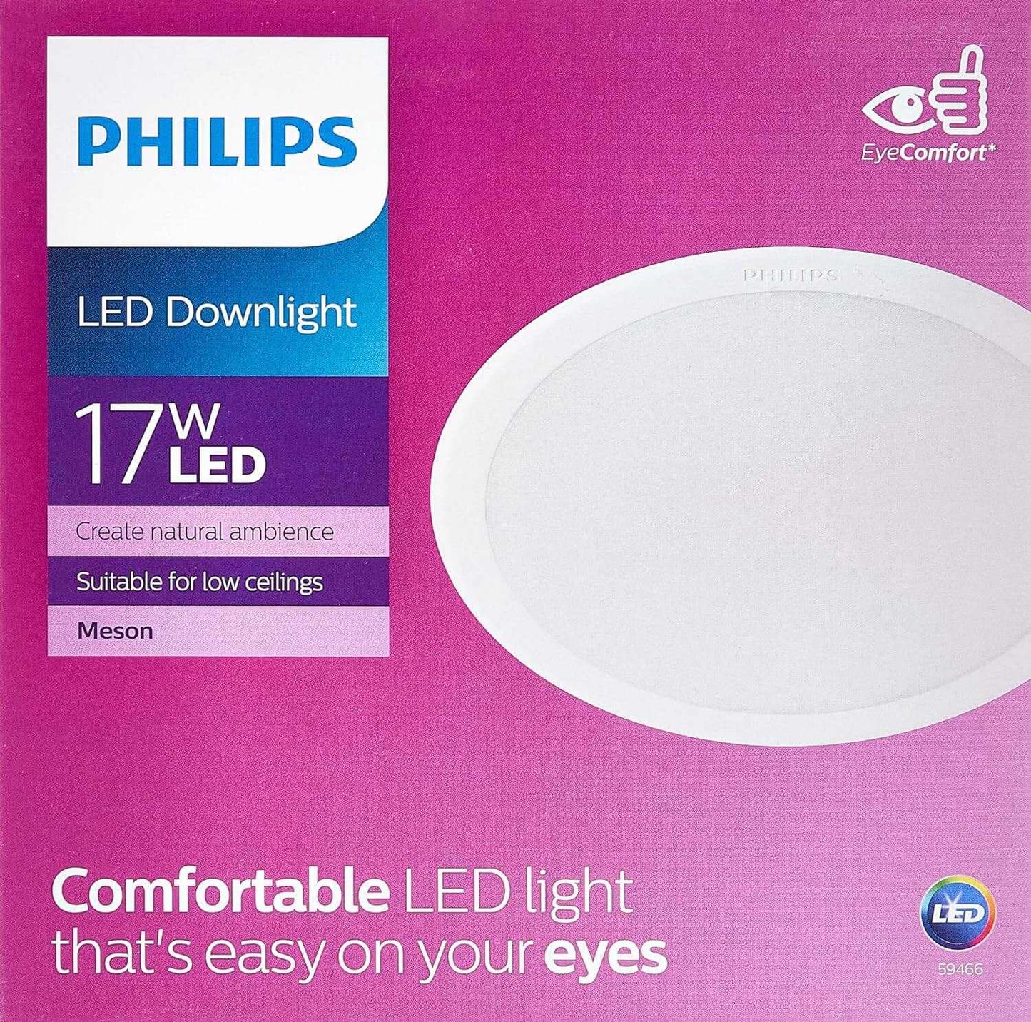 Philips LED Downlight 17w MESON 3000K D150mm - Deluxe Electricals