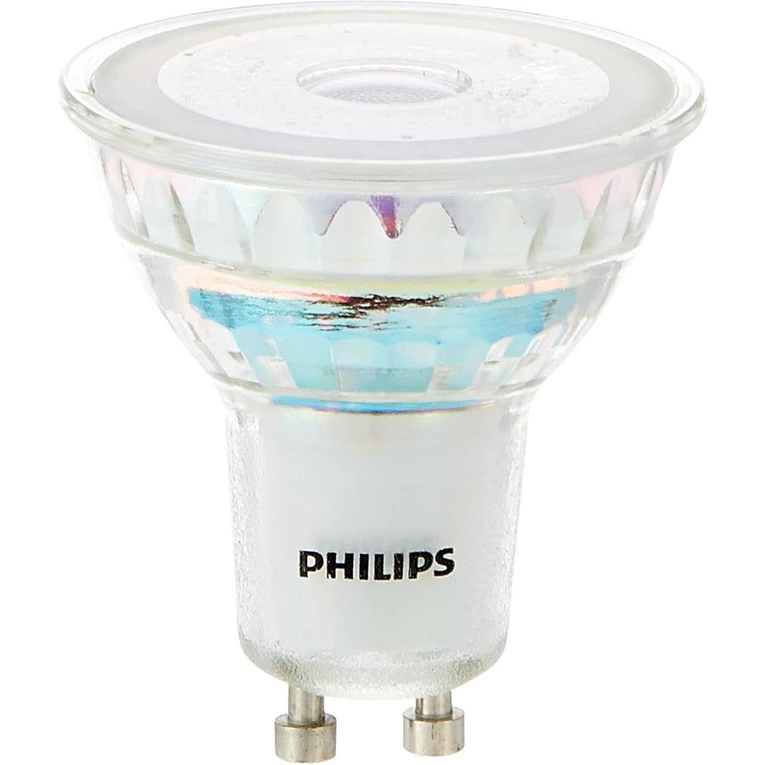 Philips Essential Led Spot 4.6-50W Gu10 830 36D, 929001218108, White - Deluxe Electricals