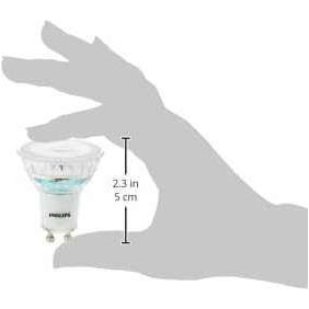 Philips Essential Led Spot 4.6-50W Gu10 830 36D, 929001218108, White - Deluxe Electricals