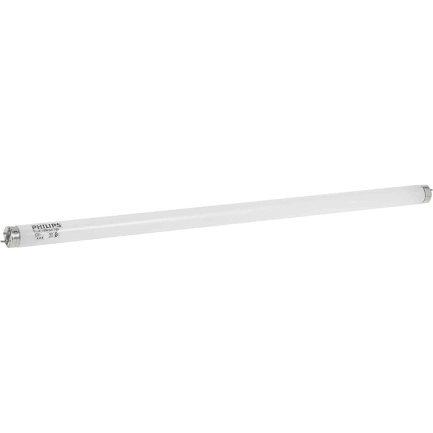 Philips 2Ft Tubelight-D 18W,G13 [ Medium Bi-Pin Fluorescent]-Cool Daylight, 1 Year Warranty - Deluxe Electricals