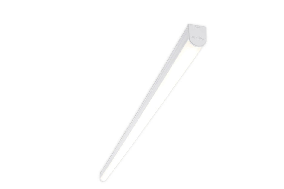 Philips Smartbright T8 Batten LED light, 16W, 4000K, 1200mm, IP20; white slim linear fixture. UAE