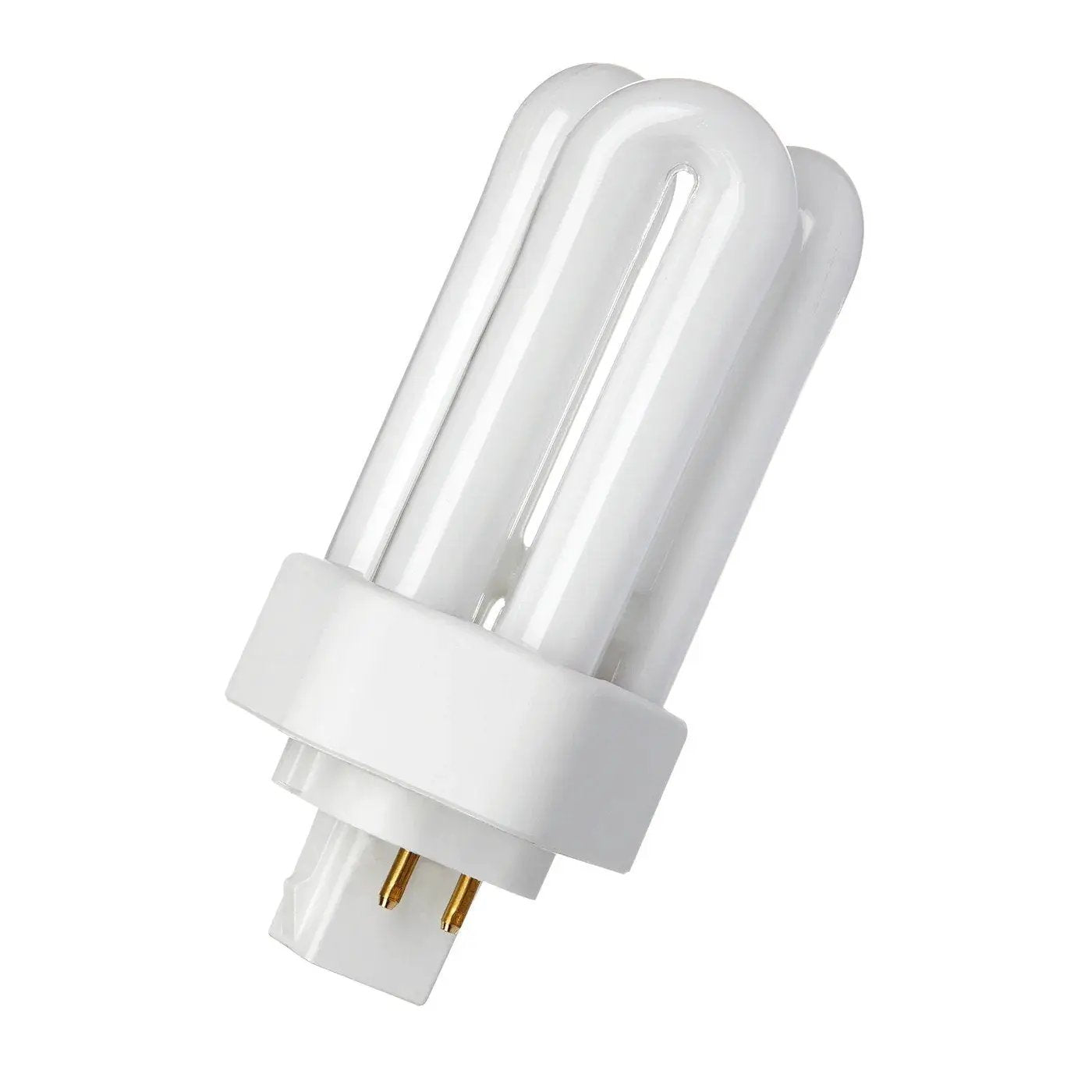 Osram Dulux-T/E 26W GX24q CFL PL lamp, white double-tube compact fluorescent bulb with two-pin base