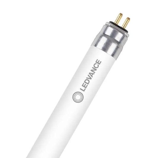 Ledvance ST5HO49-UN LED T5 HO tube, white body with gold end pins, 26W 3000K.