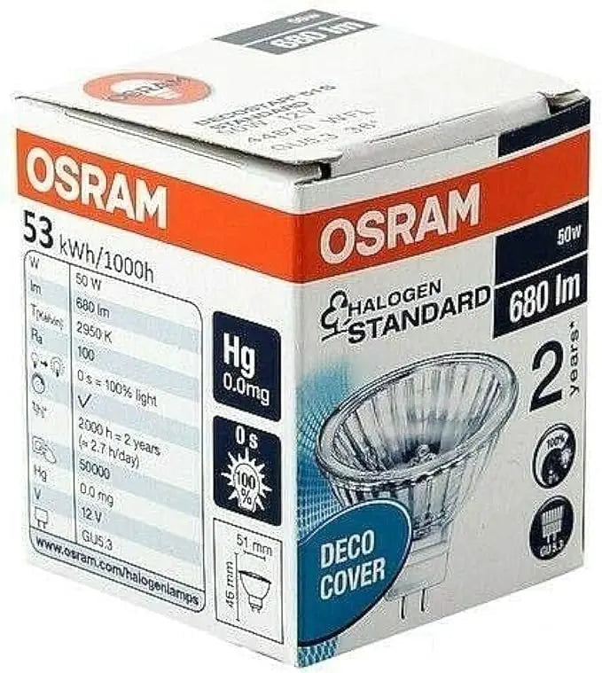 Osram 12V 50W MR16 Halogen Reflector GU5.3 41370WFL Osram
