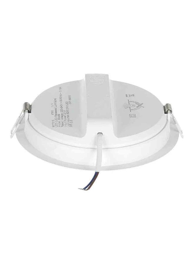 Philips Meson LED ceiling downlight, 24W 1820 lm, 200mm, white round recessed light with spring clips UAE