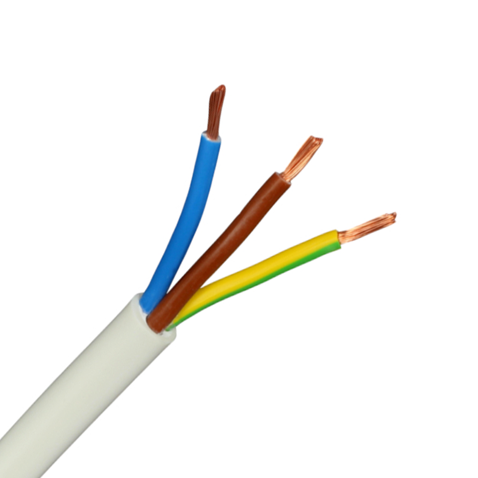 كابل RR بقوة 1.0 مم² و3 أسلاك وPVC مرن