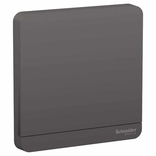 Schneider Electric AvatarOn, 1 Gang, Switch, 16AX 250V, Dark Grey, E8331L1_DG - Deluxe Electricals