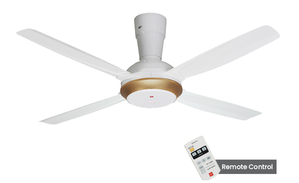 KDK U56PR Ceiling Fan 4-Blade with Remote Control