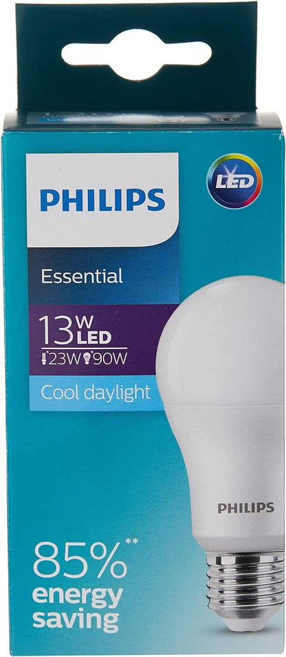 PhilipsPHILIPS Essential LED Bulb 13W E27 6500K 230V Cool Day LightPHILIPS Essential LED Bulb 13W E27 6500K 230V Cool Day Light